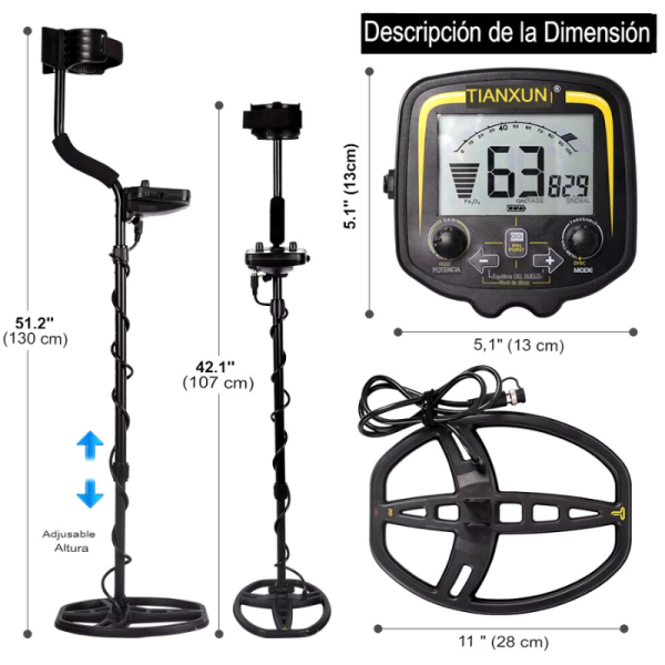 Detector de Metales (TX-850) - Imagen 2