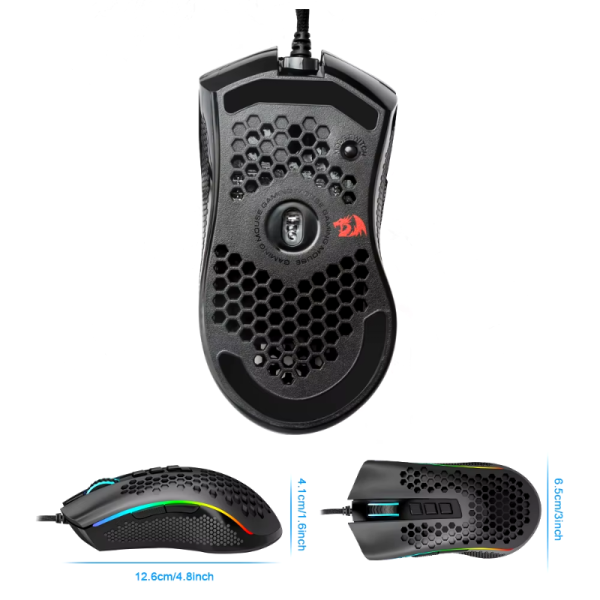 MOUSE REDRAGON STORM M808 - Imagen 4