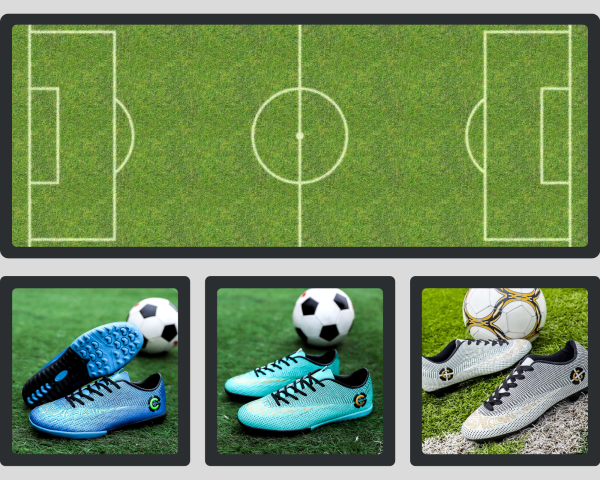 Zapatillas de fútbol para hombre (C) - Imagen 4